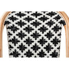 bali & pari Ambre Modern French Black and White Weaving Natural Rattan 2-Piece Bistro Chair Set WHI-BC003-Rattan-DC