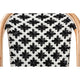 bali & pari Ambre Modern French Black and White Weaving Natural Rattan 2-Piece Bistro Chair Set WHI-BC003-Rattan-DC