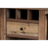 Baxton Studio Albert Modern and Contemporary Farmhouse Rustic Finished Wood 2-Door Dining Room Sideboard Buffet