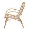 bali & pari Bajo Modern Bohemian Natural Brown Rattan Arm Chair WHI-Bajo-Rattan-CC