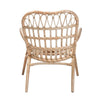bali & pari Bajo Modern Bohemian Natural Brown Rattan Arm Chair WHI-Bajo-Rattan-CC