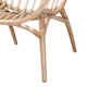 bali & pari Bajo Modern Bohemian Natural Brown Rattan Arm Chair WHI-Bajo-Rattan-CC
