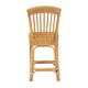 bali & pari Barito Modern Bohemian Natural Rattan Counter Stool WHI-Barito-Rattan-CC