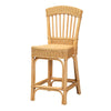 bali & pari Barito Modern Bohemian Natural Rattan Counter Stool WHI-Barito-Rattan-CC