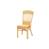 bali & pari Barito Modern Bohemian Natural Brown Rattan Dining Chair WHI-Barito-Rattan-DC