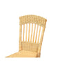 bali & pari Barito Modern Bohemian Natural Brown Rattan Dining Chair WHI-Barito-Rattan-DC