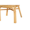 bali & pari Barito Modern Bohemian Natural Brown Rattan Dining Chair WHI-Barito-Rattan-DC