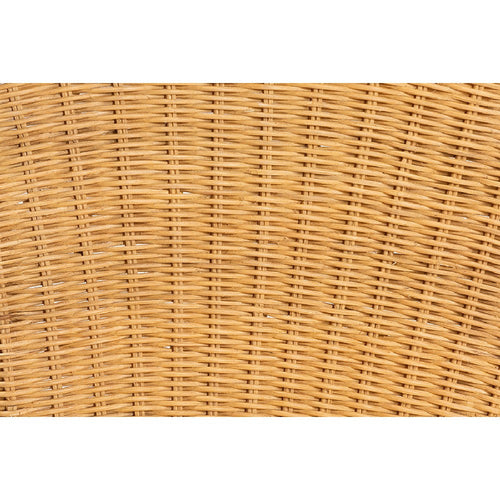 bali & pari Barito Modern Bohemian Natural Brown Rattan Dining Chair