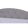 Baxton Studio Becker Modern and Contemporary Transitional Grey Fabric Upholstered Full Size Daybed with Trundle