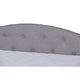 Baxton Studio Becker Modern and Contemporary Transitional Grey Fabric Upholstered Full Size Daybed with Trundle