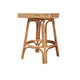 bali & pari Bella Modern Bohemian Natural Brown Rattan Bar Stool WHI-Bella-Rattan-BS