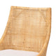 bali & pari Bella Modern Bohemian Natural Brown Rattan Dining Chair WHI-Bella-Rattan-DC