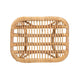 bali & pari Bernardo Modern Bohemian Natural Brown Rattan Ottoman WHI-Bernardo-Rattan-Otto