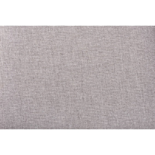 Baxton Studio Branca Modern and Contemporary Grey Fabric Upholstered and Dark Brown Finished Wood 5-Piece Dining Set