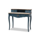 Baxton Studio Celestine French Provincial Blue Spruce Finished Wood Accent Writing Desk WHI-CES2-Blue-Spruce-Desk