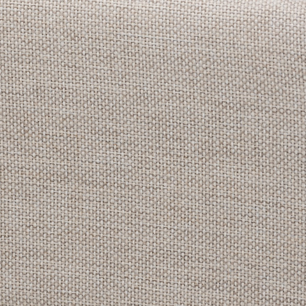 Baxton Studio Casol Mid-Century Modern Transitional Beige Fabric Upholstered Full Size Platform Bed