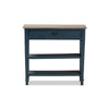 Baxton Studio Dauphine French Provincial Blue Spruce Fiinished Wood Accent Console Table WHI-CHR10VM-M-B-C-Blue-Spruce