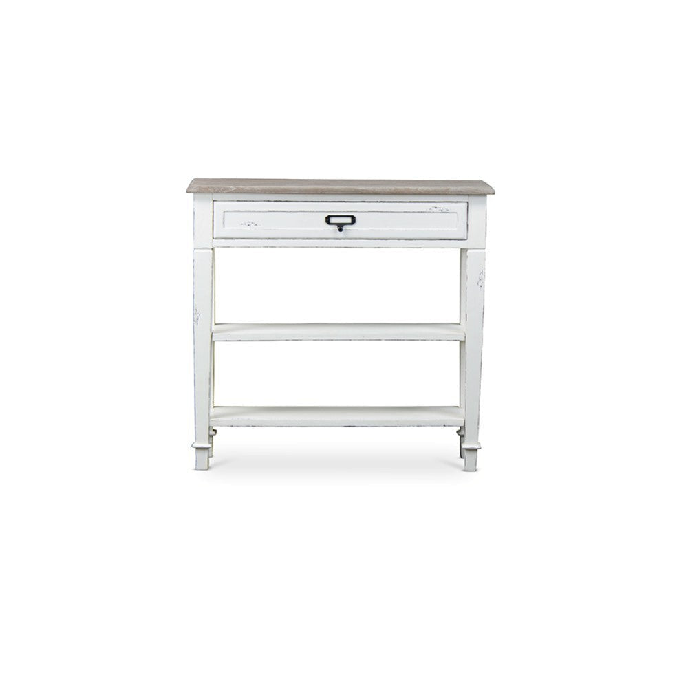 Baxton Studio Dauphine Traditional French Accent Console Table-1 Drawer