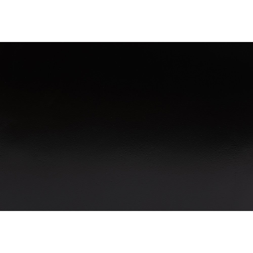 bali & pari Nabila Modern Bohemian Black Bayur Wood and Natural Rattan 3-Drawer End Table Nightstand