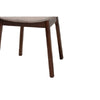 Baxton Studio Darrion Mid-Century Modern Grey Fabric and Walnut Brown Finished Wood 2-Piece Dining Chair Set