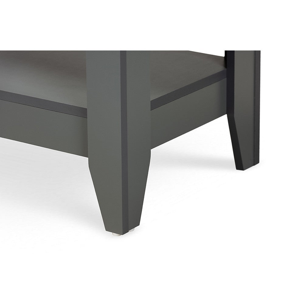 Baxton Studio Elada Modern and Contemporary Grey Finished Wood Coffee Table WHI-CT8000-Grey-CT