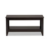 Baxton Studio Elada Modern and Contemporary Wenge Finished Wood Coffee Table