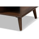 Baxton Studio Linas Mid-Century Modern Walnut Finished Coffee Table WHI-CT8001-Columbia-Walnut-CT