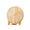 bali & pari Carita Modern Bohemian Natural Brown Rattan Dining Chair WHI-Carita-Rattan-DC