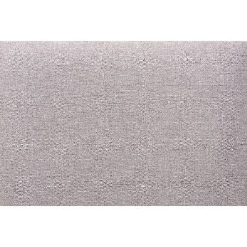 Baxton Studio Carlin Modern Transitional Grey Fabric Upholstered and Dark Brown Finished Wood 7-Piece Dining Set