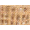 bali & pari Caspia Mid-Century Modern Walnut Brown Mahogany Wood and Natural Rattan Counter Stool WHI-Caspia-Teak-CS