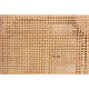 bali & pari Caspia Mid-Century Modern Walnut Brown Mahogany Wood and Natural Rattan Counter Stool WHI-Caspia-Teak-CS