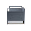 Baxton Studio Cintia Cottage Farmhouse Grey Finished Wood Twin Size Daybed with Trundle WHI-Cintia-Grey-Daybed-T