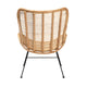 bali & pari Colorado Modern Bohemian Natural Brown Rattan and Black Metal Accent Chair WHI-Colorado-Natural-Rattan-CC