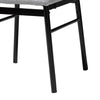 Baxton Studio Arnold Modern Industrial Grey Fabric and Metal Dining Chair WHI-D03018C-Grey-DC