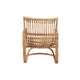 bali & pari Blanca Modern Bohemian Natural Rattan Accent Chair WHI-DC1003-Rattan-CC