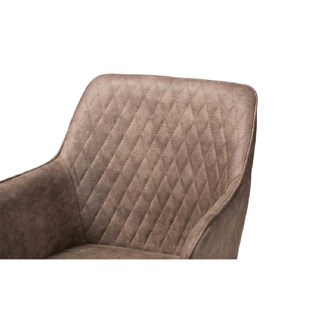 Baxton Studio Belen Modern Transitional Grey Faux Leather Effect Fabric Upholstered and Black Metal 5-Piece Dining Set