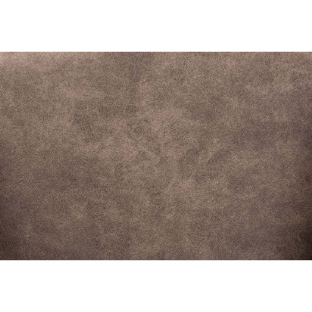 Baxton Studio Belen Modern Transitional Grey Faux Leather Effect Fabric Upholstered and Black Metal 5-Piece Dining Set