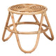bali & pari Jacinda Modern Bohemian Natural Brown Rattan End Table WHI-DC785-Rattan-ET