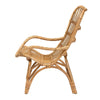 bali & pari Earvin Modern Bohemian Natural Brown Rattan Armchair WHI-DC8005-Rattan-CC