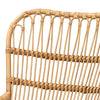 bali & pari Earvin Modern Bohemian Natural Brown Rattan Armchair WHI-DC8005-Rattan-CC