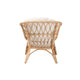 bali & pari Feya Modern Bohemian Natural Brown Antique Rattan Armchair WHI-DC8030-Rattan-CC
