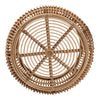 bali & pari Aliane Modern Bohemian Natural Brown Antique Rattan Coffee Table WHI-DC8041-Rattan-CT