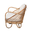 bali & pari Aliane Modern Bohemian Natural Brown Antique Rattan Loveseat WHI-DC8041-Rattan-LS