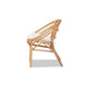 bali & pari Adrina Modern Bohemian Natural Brown Rattan Dining Chair WHI-DC810-Rattan-DC