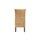 bali & pari Shamara Modern Bohemian Natural Rattan and Mahogany Wood Dining Chair WHI-DC9001-Rattan-DC