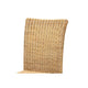 bali & pari Shamara Modern Bohemian Natural Rattan and Mahogany Wood Dining Chair WHI-DC9001-Rattan-DC