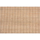 bali & pari Farica Modern Bohemian Natural Rattan And Mahogany Accent Bench WHI-DC9050-Rattan-Bench
