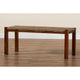 bali & pari Hermes Mid-Century Modern Transitional Natural Seagrass and Mahogany Wood Bench WHI-DC9052-Wood-Bench