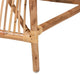 Baxton Studio Lamaria Modern Bohmenian Natural Brown Antique Rattan 2-Piece Chair and Footstool Set WHI-DC9099-Rattan-2PC-Set
