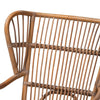 bali & pari Lamaria Modern Bohmenian Natural Brown Antique Rattan Armchair WHI-DC9099-Rattan-CC
